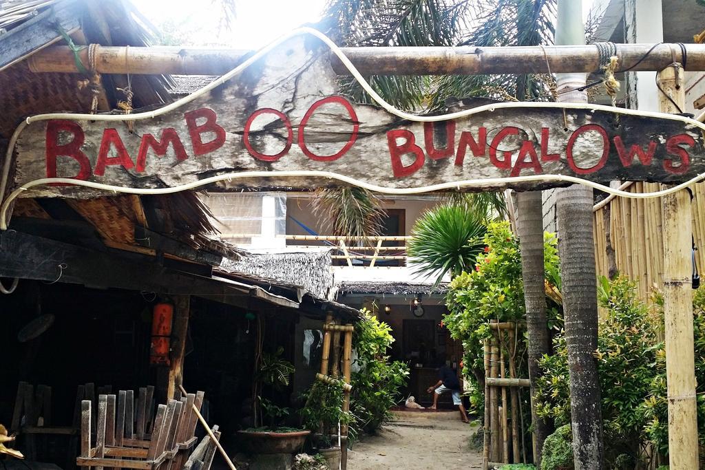 Bamboo Bungalows Resthouse Balabag  Esterno foto